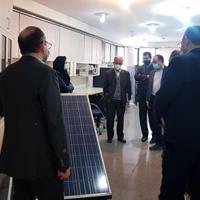 معاون وزیر نیرو و رئیس سازمان انرژی‌‌های‌تجدیدپذیر و بهره‌‌وری انرژی برق ( ساتبا) از آزمایشگاه های پژوهشگاه نیرو مرتبط با حوزه انرژی های تجدید پذیر بازدید کرد