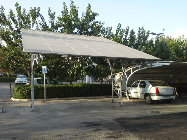 ایستگاه شارژ خورشیدی